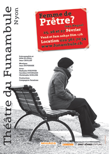 femme de pretre - affiche